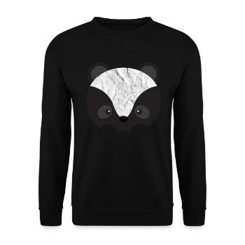 Animaux mignons - Sweat-shirt Unisexe - noir - Devant - Alina (178cm) & Michal (187cm)
