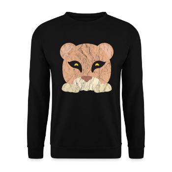Animaux mignons - Sweat-shirt Unisexe - noir - Devant - Alina (178cm) & Michal (187cm)