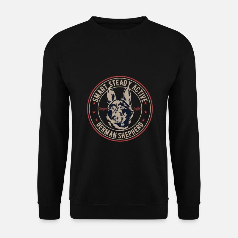 German shepherd dog - Unisex Sweatshirt - black