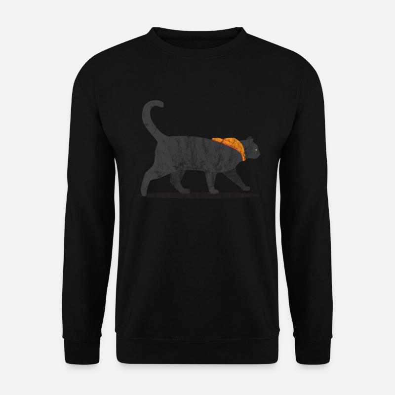 Tiere Katze - Unisex Pullover - Schwarz