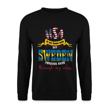 Schweden Malmö - Unisex Pullover - Schwarz - Vorne - Alina (178cm) & Michal (187cm)
