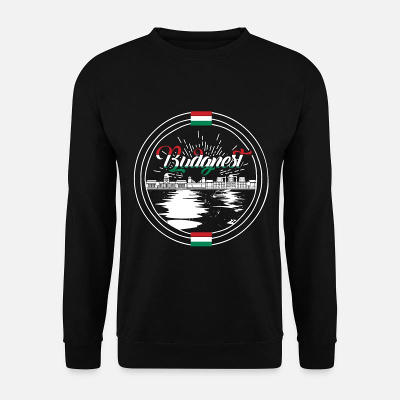 Hungary Budapest - Unisex Sweatshirt - black