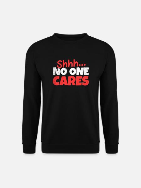 Synthetisches Shh Inge interessiert Geschenk - Unisex Pullover - Schwarz