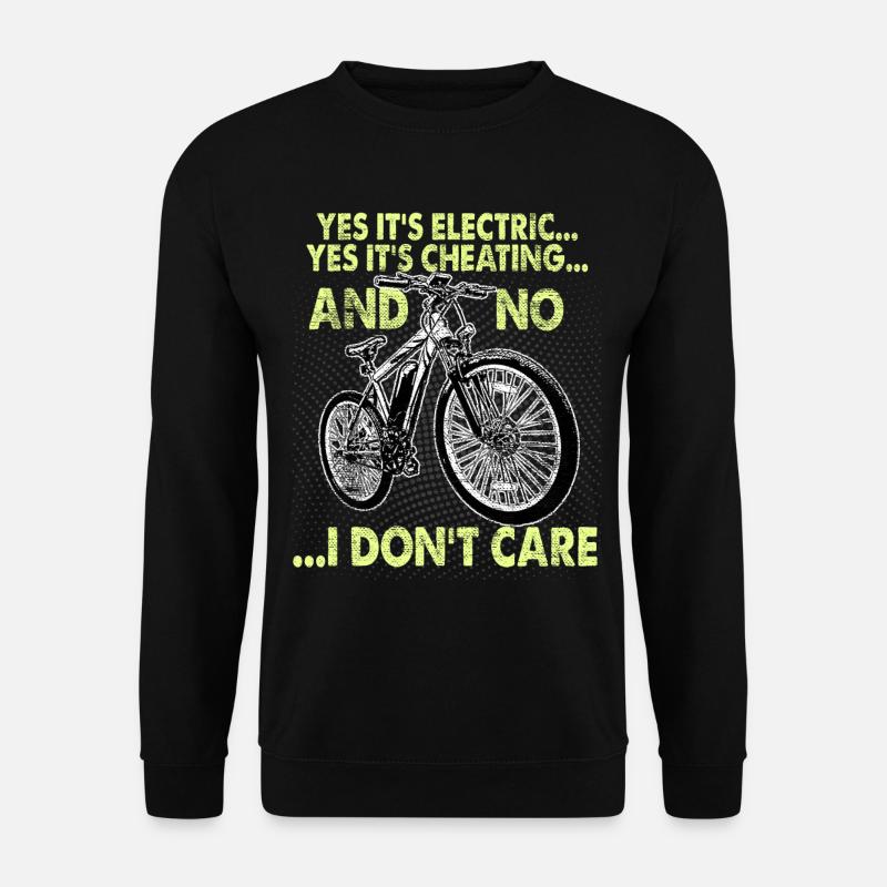 Vélo Ebike Pedlec - Sweat-shirt Unisexe - noir