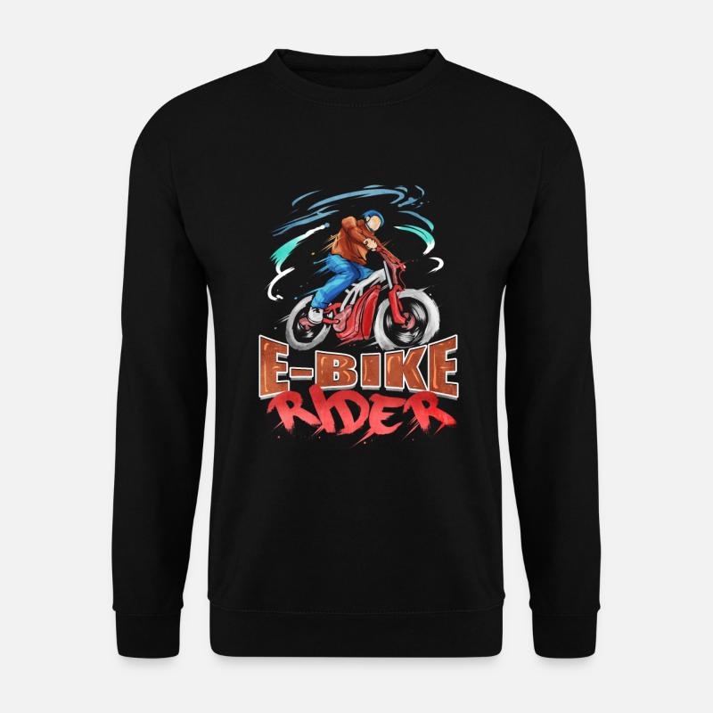 E-bike e-bike Ebike - Unisex Sweatshirt - black