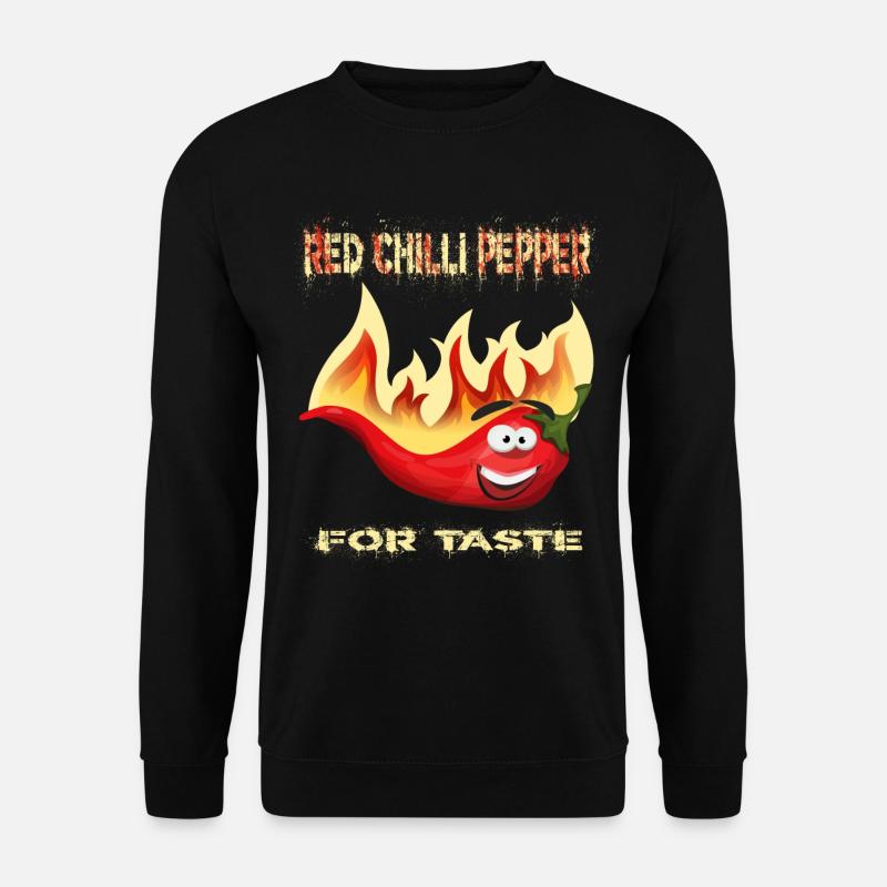 Red Chilli Pepper - Unisex Sweatshirt - black