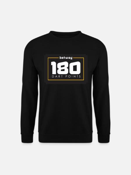 Dart Darts Darten Dartpfeil Dartspieler Geschenk - Unisex Pullover - Schwarz