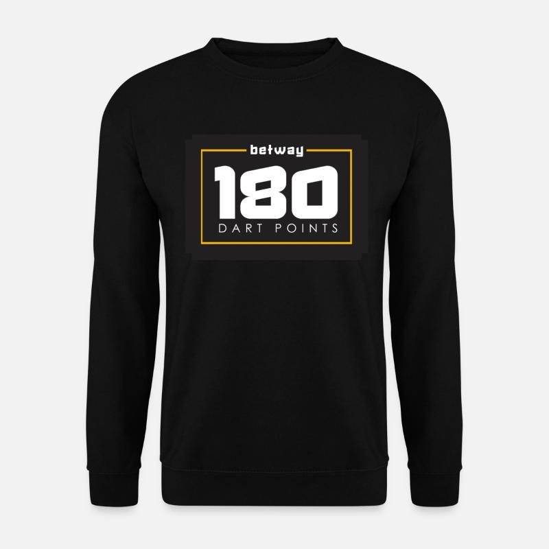 Dart Darts Darten Dartpfeil Dartspieler Geschenk - Unisex Pullover - Schwarz