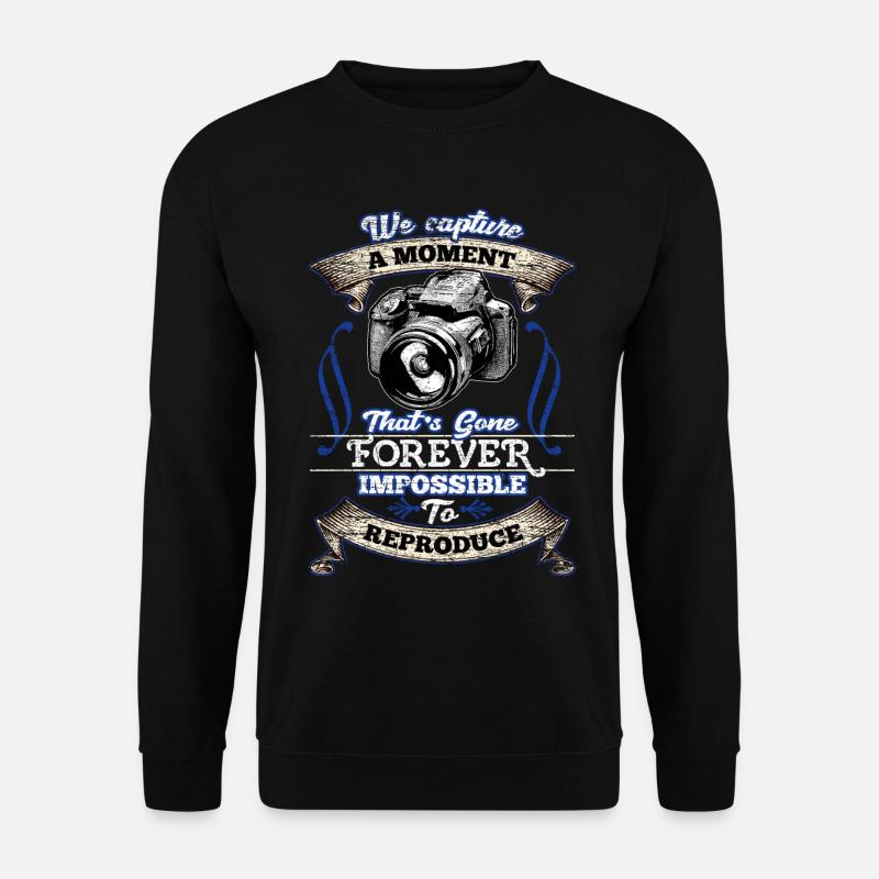 photographer - Unisex Sweatshirt - black
