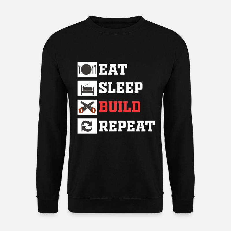 Cadeau artisan menuisier menuisier menuisier - Sweat-shirt Unisexe - noir