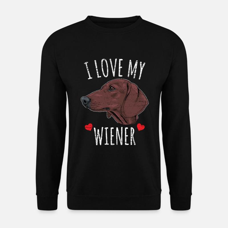 Dachshund Dachshund Viennese - Unisex Sweatshirt - black