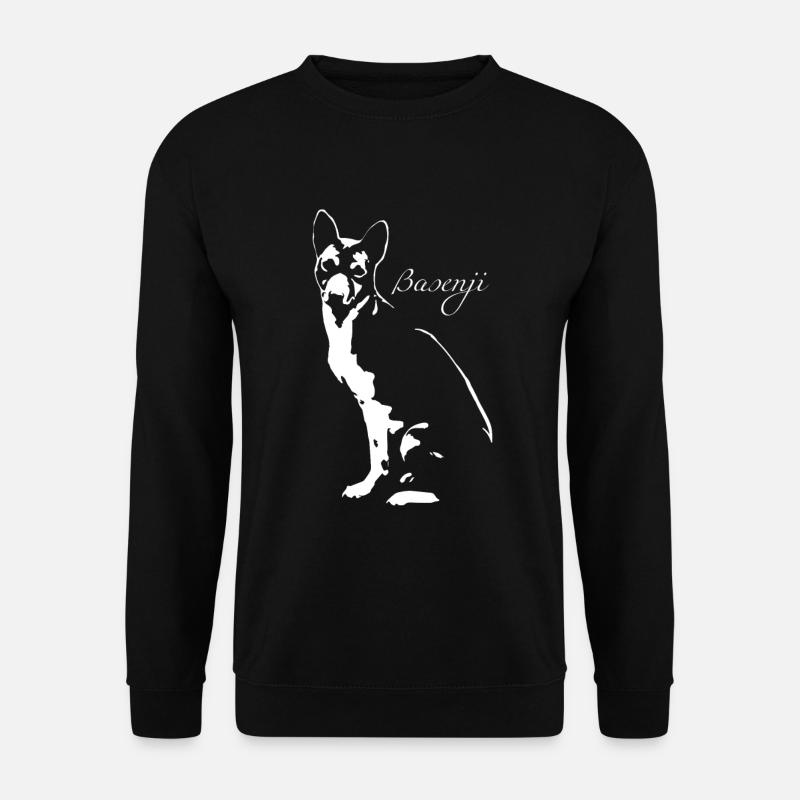 Basenji - Sweat-shirt Unisexe - noir