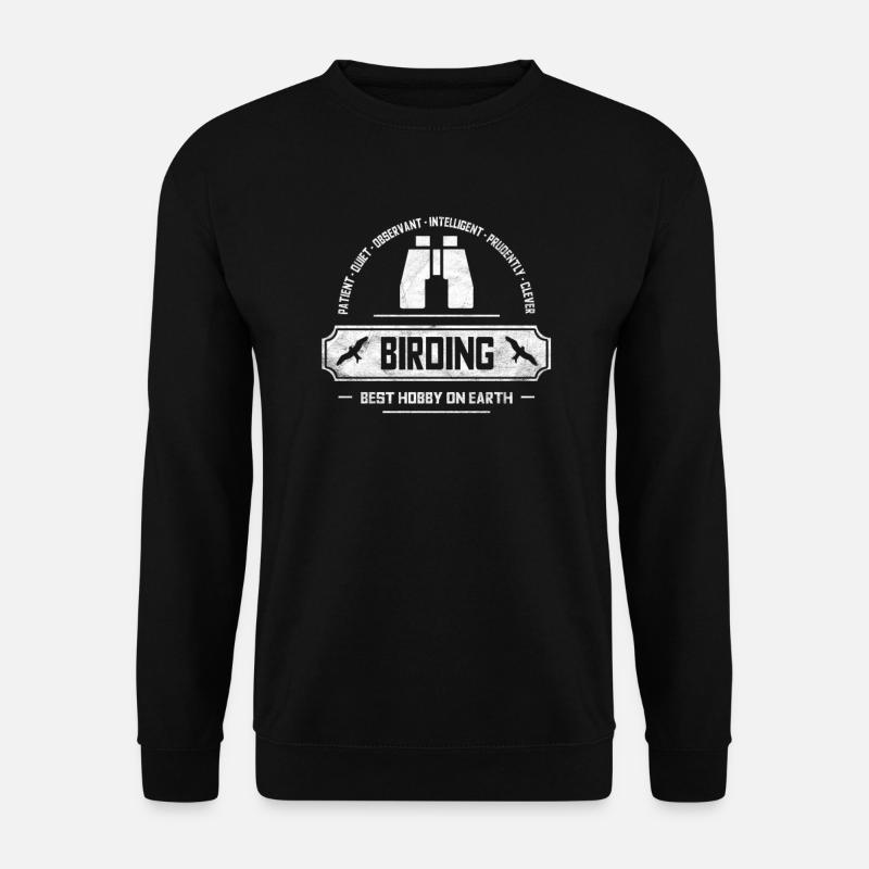 Birding Ornithologe - Unisex Pullover - Schwarz
