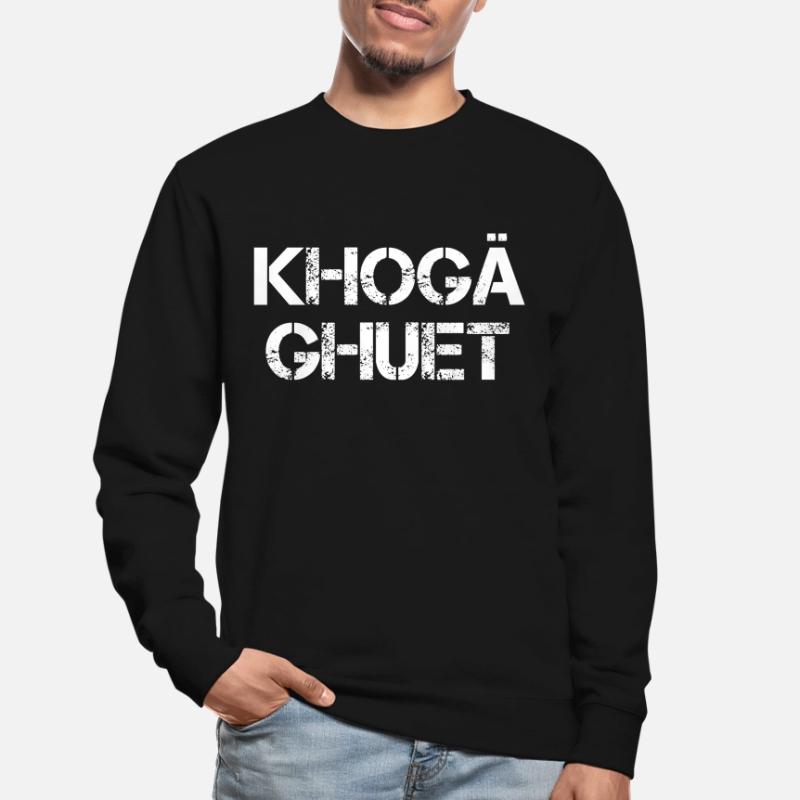 Cadeau dialecte dialecte Khogä Ghuet Sweat-shirt Unisexe