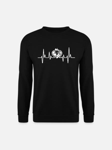 shark - Unisex Sweatshirt - black