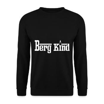 Bergkind - Unisex Pullover - Schwarz - Vorne - Alina (178cm) & Michal (187cm)