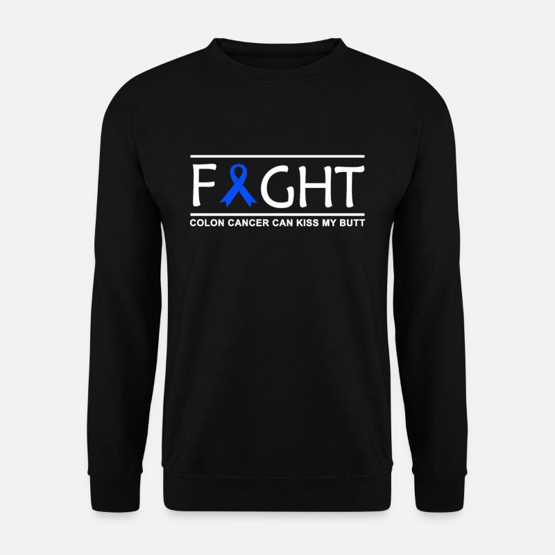 Darmkrebs Kämpfer - Unisex Pullover - Schwarz
