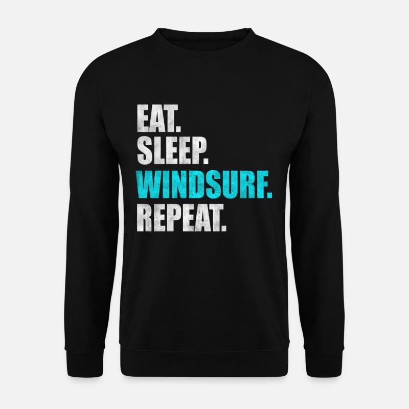 Windsurffer Windsurffer Windsurfing cadeau - Sweat-shirt Unisexe - noir