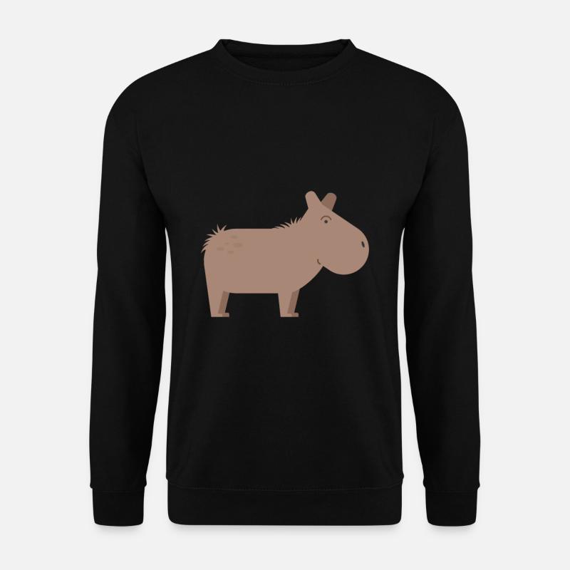 Capybara - Sweat-shirt Unisexe - noir