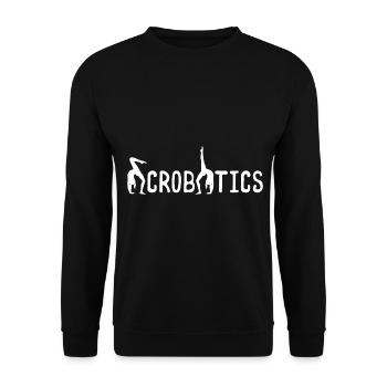 Acrobaties - Sweat-shirt Unisexe - noir - Devant - Alina (178cm) & Michal (187cm)