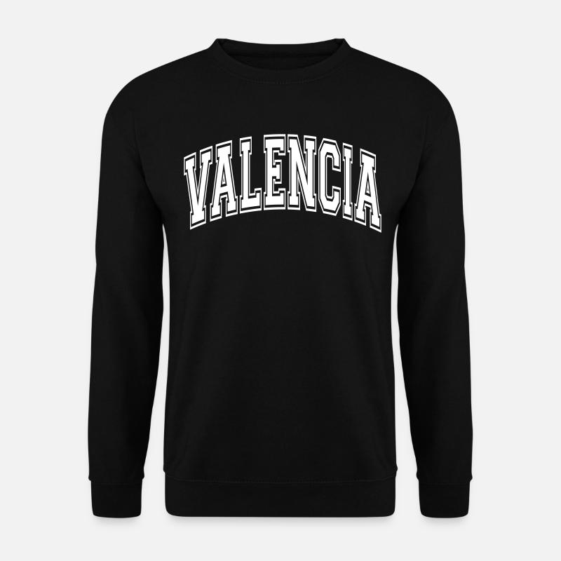 Valencia - Unisex Pullover - Schwarz