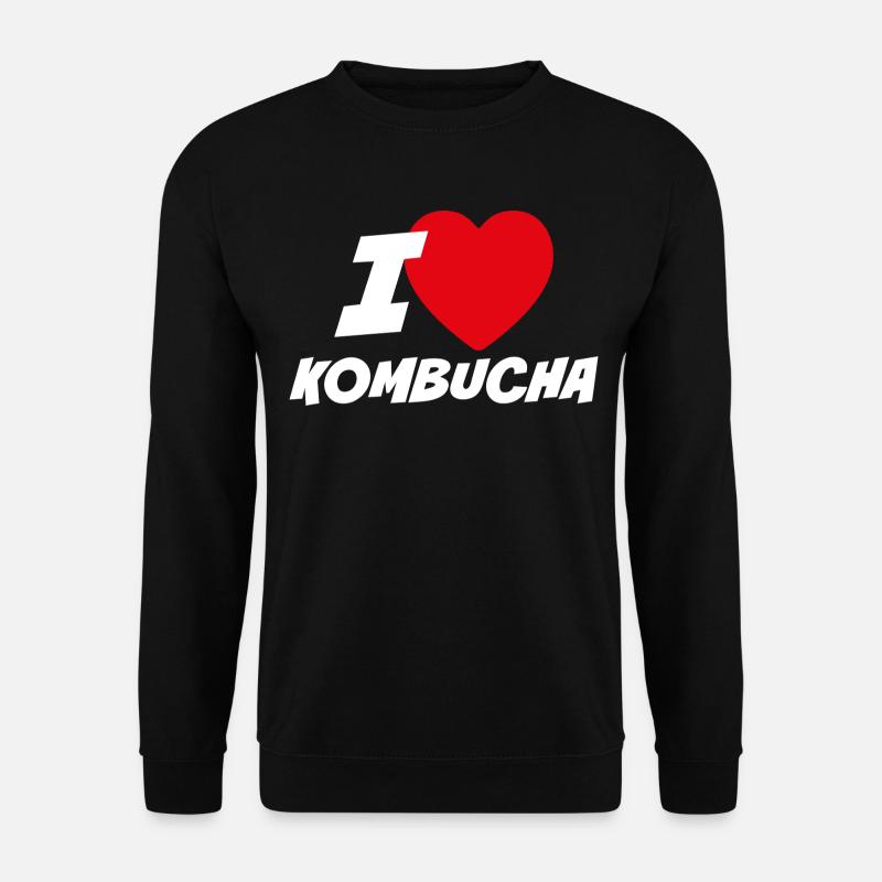 Ich liebe Kombucha - Unisex Pullover - Schwarz