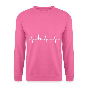 Construction Workers Construction Sites Construction Sites Building House Construction - Unisex Sweatshirt - pink - Front