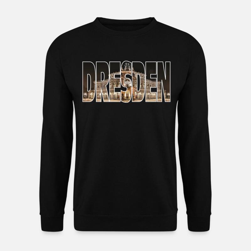 Dresden Semperoper - Unisex Pullover - Schwarz
