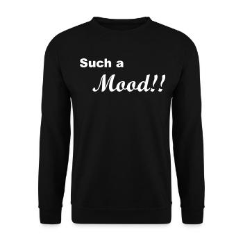 Une telle humeur Sarcastique - Sweat-shirt Unisexe - noir - Devant - Alina (178cm) & Michal (187cm)