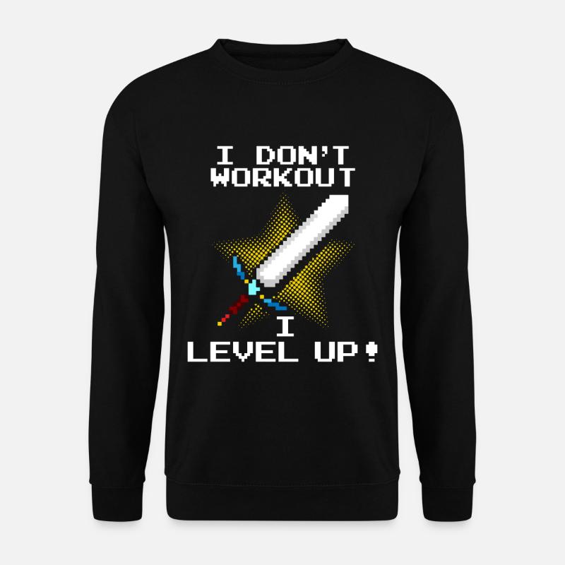 Gamer Gaming Videospiel Videogame Konsole zocken - Unisex Pullover - Schwarz