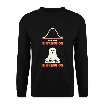 Mathématiques Mathématicien Professeur de mathématiques Stockastics - Sweat-shirt Unisexe - noir - Devant - Alina (178cm) & Michal (187cm)