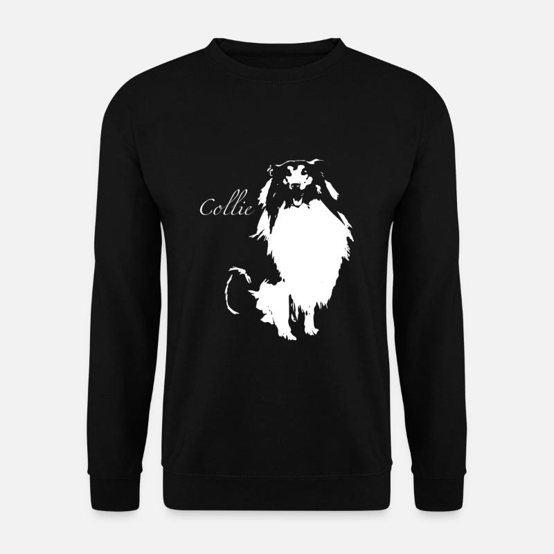 Collie - Unisex Pullover - Schwarz