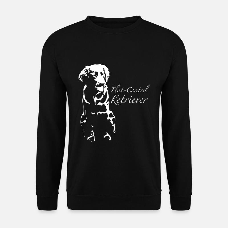 Flat Coated Retriever - Unisex Pullover - Schwarz