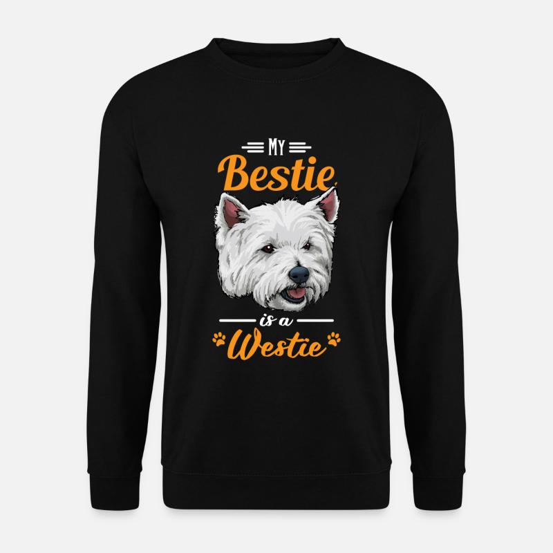 West Highland White Terrier - Unisex Sweatshirt - black