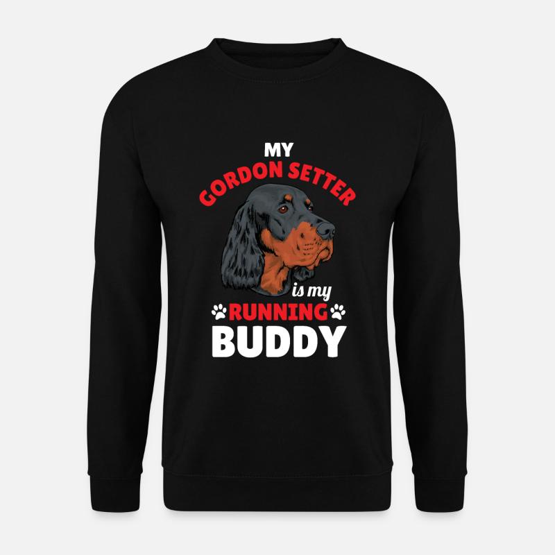 Gordon Setter - Unisex Pullover - Schwarz