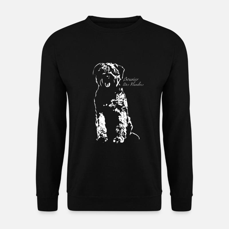 Bouvier des Flandres - Unisex Pullover - Schwarz
