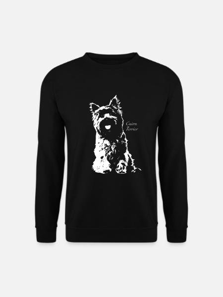 Cairn Terrier - Unisex Pullover - Schwarz