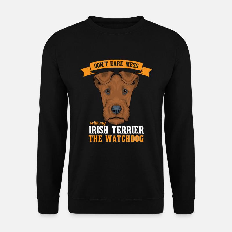 Irish Terrier - Unisex Sweatshirt - black
