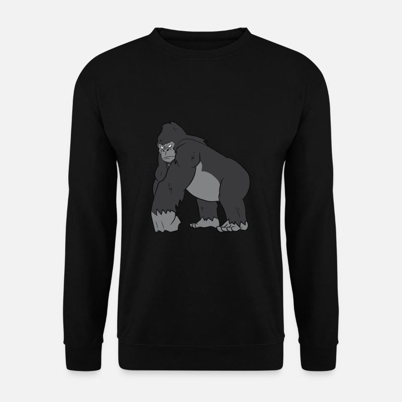 Gorilla - Strong silverback - Unisex Sweatshirt - black