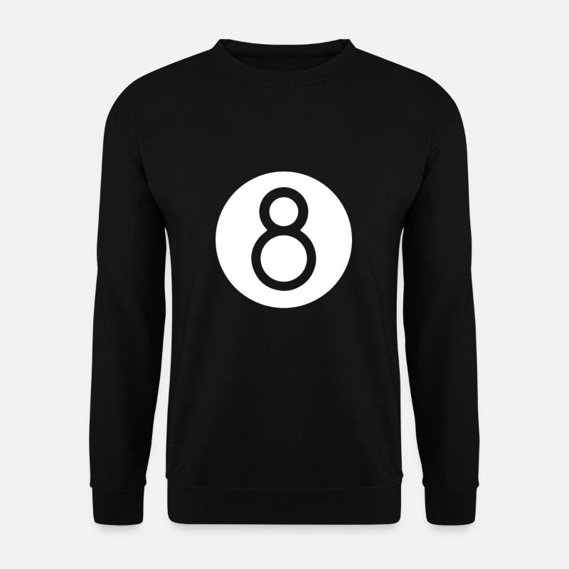 Billiards - 8 Eightball - Unisex Sweatshirt - black