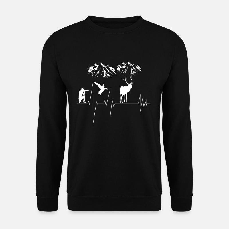 Jagen - Unisex Pullover - Schwarz