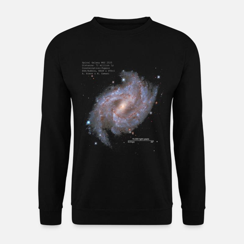 Spiral galaxy NG2525 - Unisex Sweatshirt - black