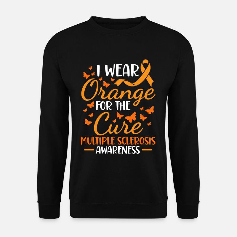 Multiple Sclerosis Awareness - Unisex Sweatshirt - black