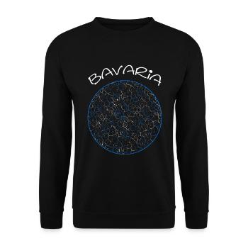 Bavaria, Bayern - Unisex Pullover - Schwarz - Vorne - Alina (178cm) & Michal (187cm)
