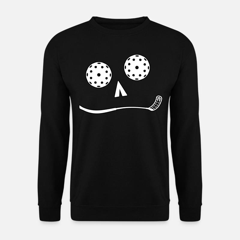floorball floorball-smile unihockey - Unisex Pullover - Schwarz