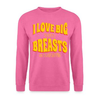 TRUTHAHN THANKSGIVING - Unisex Pullover - Pink - Vorne