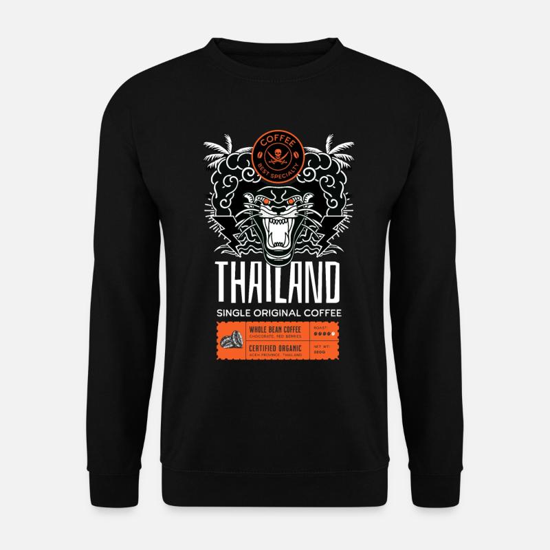 Coffee best specialty Thailand - Unisex Sweatshirt - black