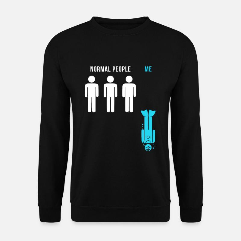 Gift diver - Unisex Sweatshirt - black