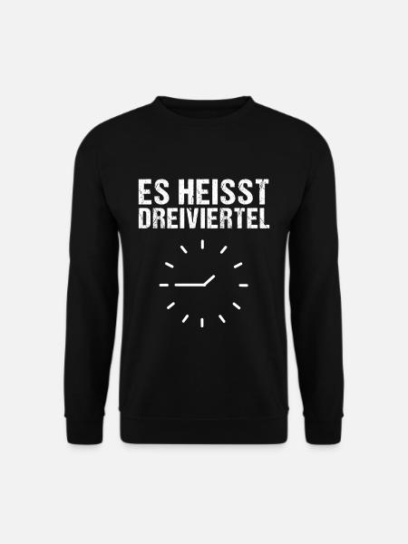 Spruch für Ossi - Unisex Pullover - Schwarz