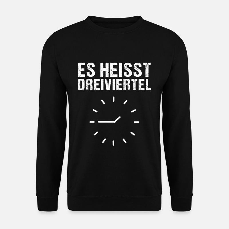 Spruch für Ossi - Unisex Pullover - Schwarz